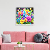 Image printed on canvas for beautiful colors, 200 (Insitu (Woonkamer))