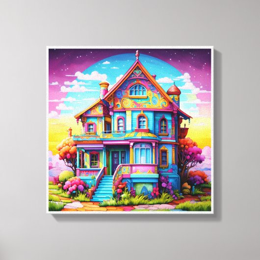 Image printed on canvas for beautiful colors, 201 (Voorkant)