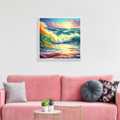 Image printed on canvas for beautiful colors, 202 (Insitu (Woonkamer))
