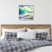 Image printed on canvas for beautiful colors, 203 (Insitu (Slaapkamer))