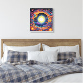 Image printed on canvas for beautiful colors, 204 (Insitu (Slaapkamer))