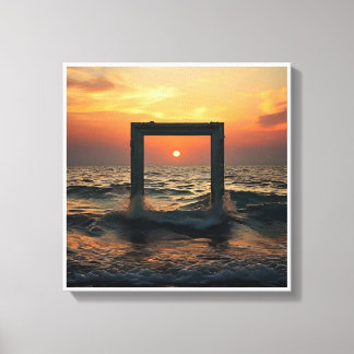 Image printed on canvas for beautiful colors, 207 afdruk