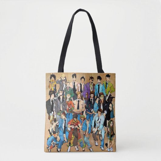 Image Together and Mixed. Tote Bag (Voorkant)