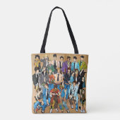 Image Together and Mixed. Tote Bag (Achterkant)