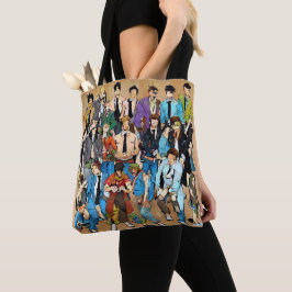 Image Together and Mixed. Tote Bag