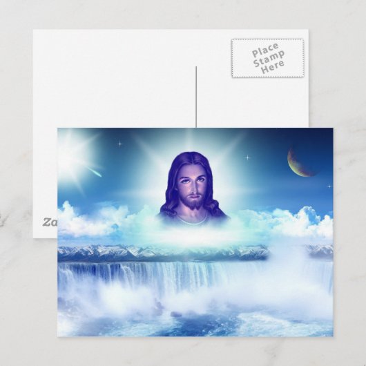 imagem de jesus briefkaart (Voorkant / Achterkant)