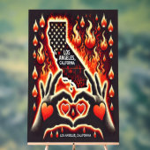 IMAGEN ALUSIVA A LA SOLIDARDAD CON LOS ANGELES C. ACRYL BORD (Neutraal)