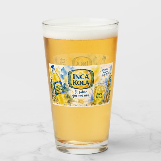 IMAGEN DE LA BEBIDA DE LOS PERUANOS GLAS (Voorkant gevuld)