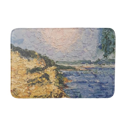 Imagen de mi obra arte Amanecer Badmat (Voorkant)