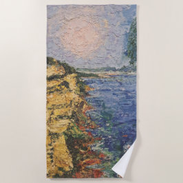 Imagen de mi obra arte Amanecer Strandlaken