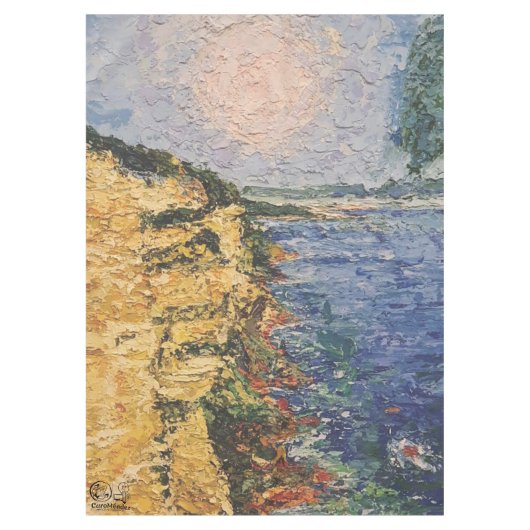 Imagen de mi obra arte Amanecer Tafelkleed (Voorkant)