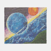 Imagen de mi obra arte Horizonte Fleece Deken (Voorkant (Horizontaal))