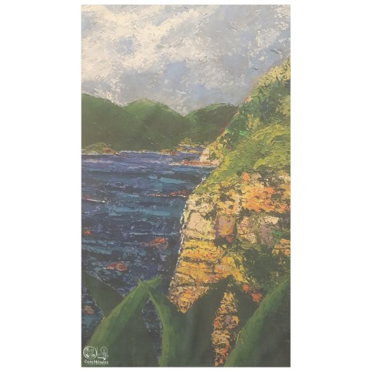 Imagen de mi obra arte La roca Tafelkleed (Voorkant)