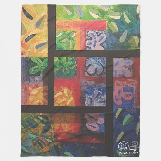 Imagen de mi obra arte Las 4 estaciones Fleece Deken (Voorkant)