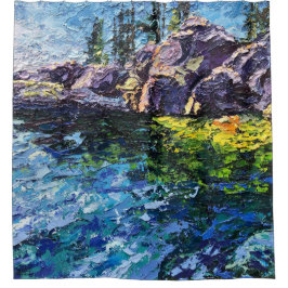 Imagen de mi obra arte Marítimo Douchegordijn