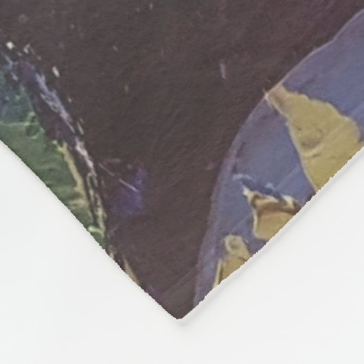 Imagen de mi obra arte Tucán Fleece Deken (Hoek)