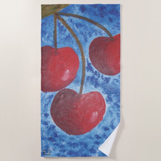 Imagen de mi obra Cerezas Strandlaken (Voorkant)