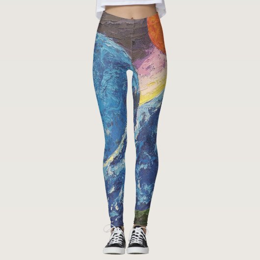 Imagen de mi obra Horizonte Leggings (Voorkant)