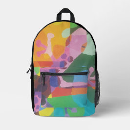 Imagen de mi obra Lagartija SERIE Bedrukte Rugzak