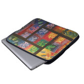 Imagen de mi obra Las 4 estaciones Laptop Sleeve (Voorkant onderkant)