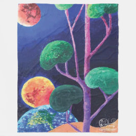 Imagen de mi obra Nuit Fleece Deken