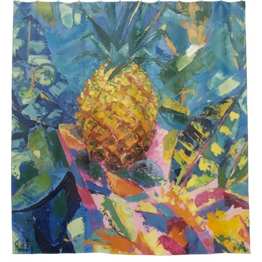 Imagen de mi obra Piña Douchegordijn (Voorkant)