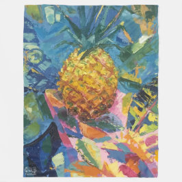 Imagen de mi obra Piña Fleece Deken