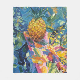 Imagen de mi obra Piña Fleece Deken