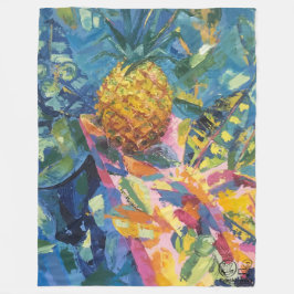 Imagen de mi obra Piña Fleece Deken