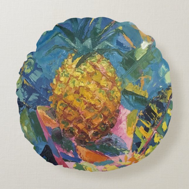 Imagen de mi obra Piña Rond Kussen (Voorkant)
