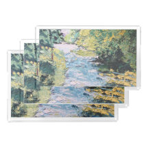 Imagen de mi obra Viendo a travéz del bosque