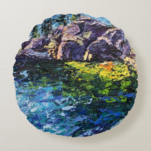 Imagen de obra Maritimo Rond Kussen (Voorkant)