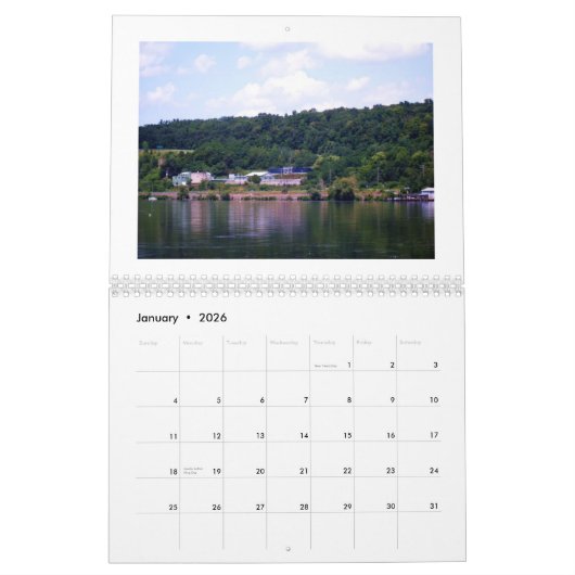 IMAGES OF CAYUGA LAKE, FINGER LAKES calendar Kalender (Jan 2026)