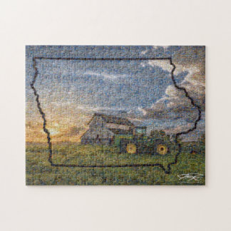 Images of Iowa Mosaic - Puzzle Legpuzzel