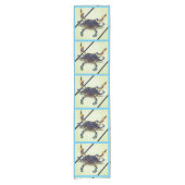 ImagesByMJ Florida Crab Table Runner Korte Tafelloper (Voorkant)