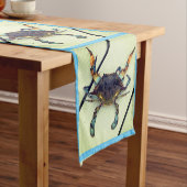 ImagesByMJ Florida Crab Table Runner Korte Tafelloper (Voorbeeld)