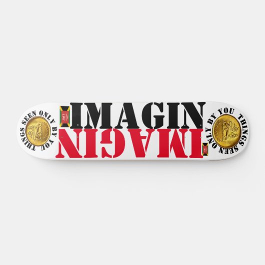 IMAGIN JMT 7 3/4-inch skateboard deck (Horizontaal)