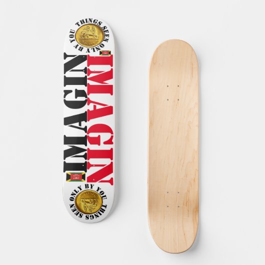 IMAGIN JMT 7 3/4-inch skateboard deck (Voorkant)