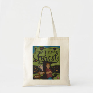 Imaginair bos tote bag