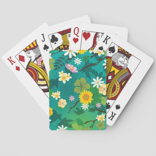 Imaginair Oerwoud 1 Pokerkaarten (Achterkant)