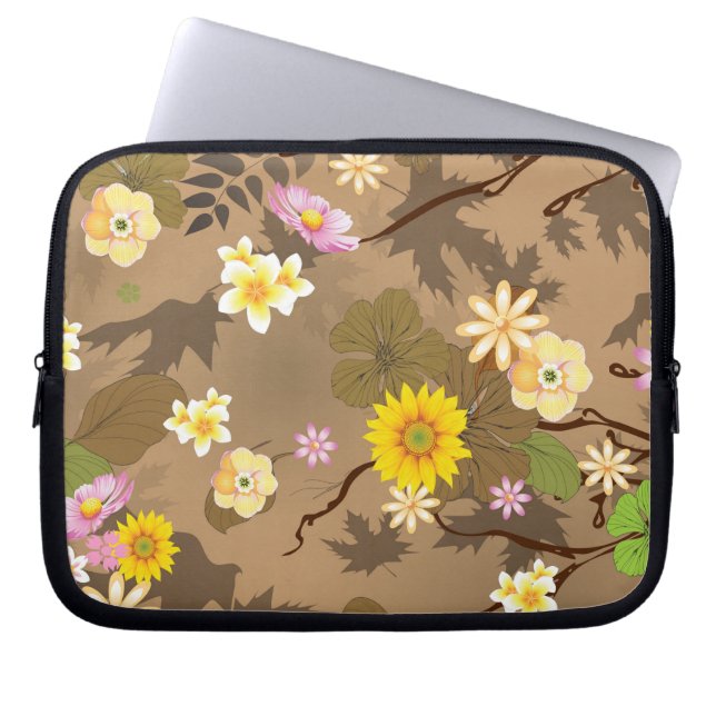 Imaginair Oerwoud 2 Laptop Sleeve (Voorkant)