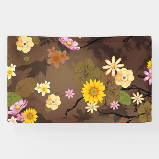 Imaginair Oerwoud 3 Spandoek (Horizontaal)