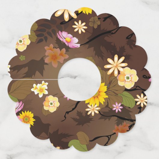 Imaginair Oerwoud 3 Wijnglaslabel (Achterkant)