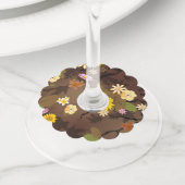 Imaginair Oerwoud 3 Wijnglaslabel (Dichtbij)