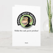 Imaginaire Big Dang Fancy Verjaardag Kaart (Achterkant)