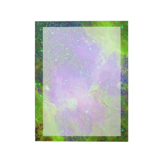 Imaginaire galaxy Nebula space afbeelding, Notitieblok (Linkerzijde)