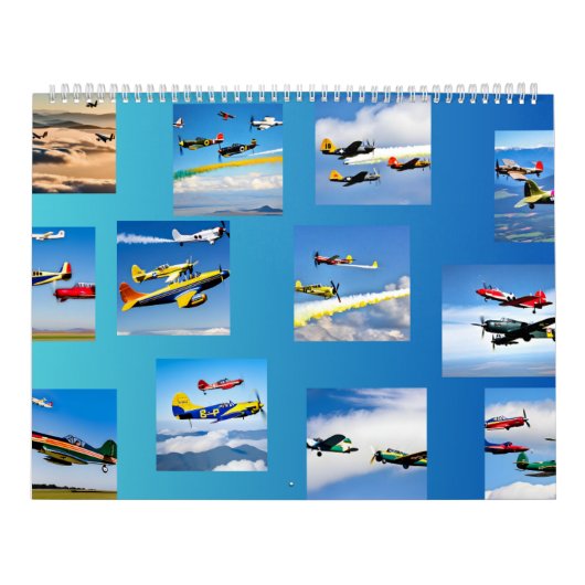 imaginaire vliegtuigen kalender (Hoes)