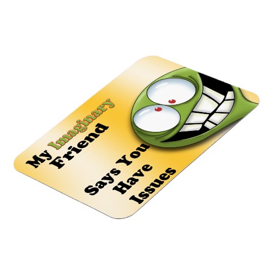 Imaginaire vriend magneet (Linkerzijde)