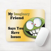 Imaginaire vriend muismat (Met muis)