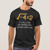 Imaginary number Mathematician Funny Math western  T-shirt (Voorkant)